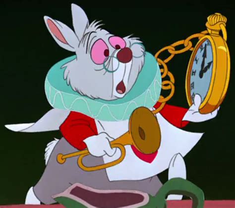 alice rabbit watch|white rabbit's watch.